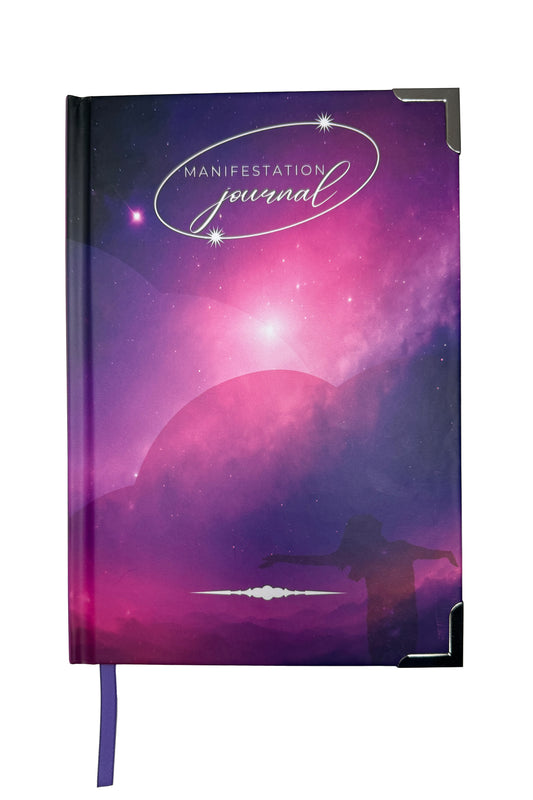 Manifestation Journal for women and men, front cover